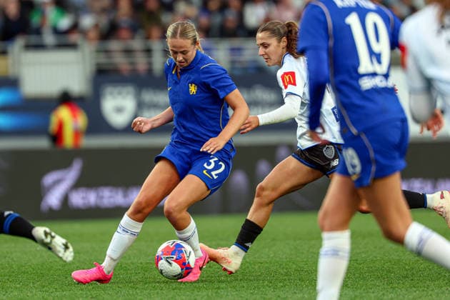 New Zealand International Football Festival Chelsea FC Womens s Lexi Potter. New Zealand International Football Festival - Chelsea FC Women v Auckland Invitational XI Women at Eden Park, Auckland, New Zealand, Saturday 8 August 2026. Photo: Shane Wenzlick z Copyright: xShanexWenzlickx xPhotosport.nzx