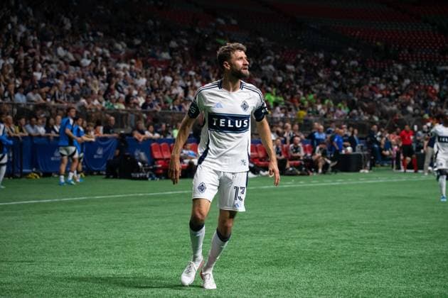 VANCOUVER, CANADA - AUGUST 7: Thomas Muller of Vancouver Whitecaps FC in action during the Leagues Cup group stage match between Vancouver Whitecaps FC and FC Juarez at BC Place Stadium on August 7, 2026 in Vancouver, British Columbia, Canada.  Copyright: xAmyxElle SPPx Sportspressphoto_SPR202264
