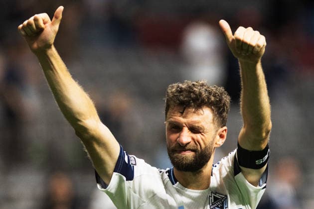 Thomas Müller seen during Leagues Cup game between teams of Vancouver Whitecaps FC and FC Juarez (Gael Amador Ball Raw Images) Vancouver BC Place Canada Copyright: xGaelxAmadorx whitecaps_vs_juarez0154