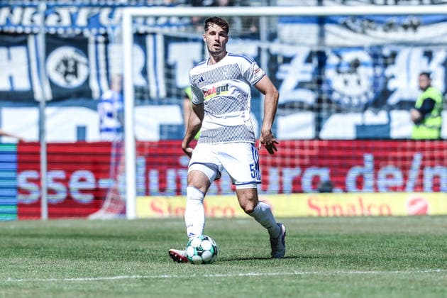 Fussball, 3.Liga Saison 2026 2027 1.Spieltag MSV Duisburg - SV Meppen 08.08.2026, schauinsland-reisen-arena Tobias Fleckstein (MSV Duisburg, 5) Duisburg schauinsland-reisen-arena Nordrhein-Westfalen Deutschland *** Sports, Soccer, 3rd Division, 2026–2027 Season, Matchday 1: MSV Duisburg vs. SV Meppen, August 8, 2026, Schauinsland Reisen Arena, Tobias Fleckstein, MSV Duisburg, 5 Duisburg, Schauinsland Reisen Arena, North Rhine-Westphalia, Germany
