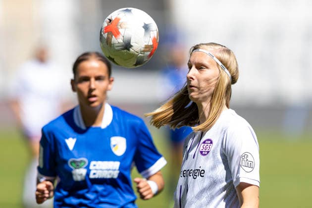 2. Frauen-Bundesliga: FC Carl Zeiss Jena vs. SGS Essen; Jena; 08.08.2026 Kyra Spitzner ( 23; SGS Essen) 2. Frauen-Bundesliga: FC Carl Zeiss Jena vs. SGS Essen; ad hoc arena im Ernst-Abbe-Sportfeld; 08.08.2026 *** Women s Bundesliga 2: FC Carl Zeiss Jena vs. SGS Essen, Jena, August 8, 2026, Kyra Spitzner, 23, SGS Essen, Women s Bundesliga 2: FC Carl Zeiss Jena vs. SGS Essen, ad hoc arena at Ernst Abbe Sportfeld, August 8, 2026 Copyright: xBEAUTIFULxSPORTS Duehringx