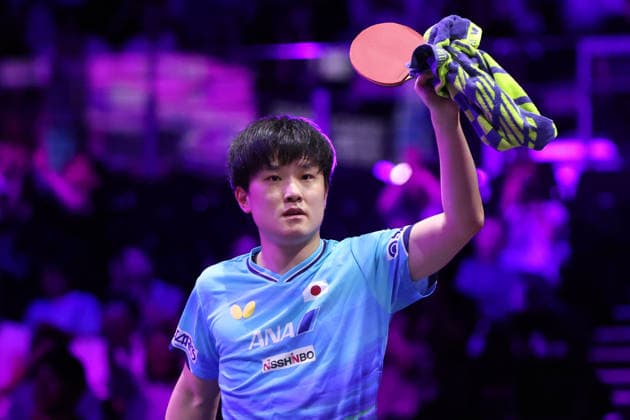 Tomokazu Harimoto (JPN), AUGUST 8, 2026 - Table tennis, Tischtennis : WTT Champions Yokohama 2026 Men s Singles Quarter-final at Yokohama BUNTAI, Kanagawa, Japan.  aflo_340359161 YUTAKAx