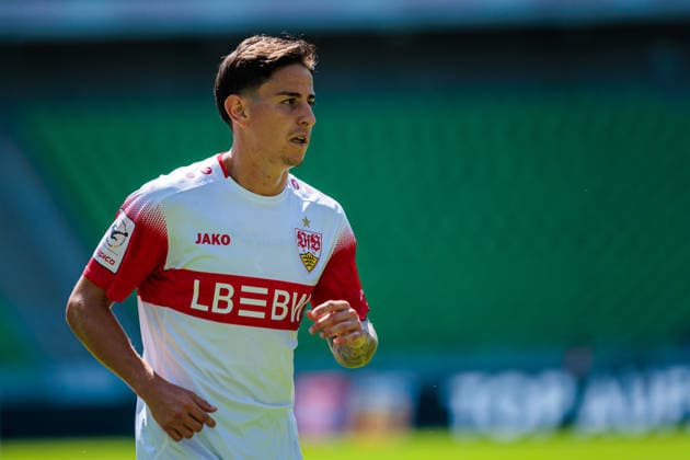 Nicolas Sessa (VfB Stuttgart II, 10) GER, TSV Havelse 1912 vs. VfB Stuttgart II, Fussball, 3. Liga, 1. Spieltag, Spielzeit 2026 2027, 08.08.2026 DFL Regulations prohibit any use of photographers as image sequences and or quasi-video. GER, TSV Havelse 1912 vs. VfB Stuttgart II, Fussball, 3. Liga, 1. Spieltag, Spielzeit 2026 2027, 08.08.2026 Hannover *** Nicolas Sessa, VfB Stuttgart II, 10 GER, TSV Havelse 1912 vs. VfB Stuttgart II, Soccer, 3rd Division, Matchday 1, 2026–2027 Season, August 8, 2026 DFL regulations prohibit the use of photographs as image sequences and or quasi-video footage GER, TSV Havelse 1912 vs. VfB Stuttgart II, Soccer, 3rd Division, Matchday 1, 2026–2027 season, August 8, 2026, Hanover Copyright: xEibner-Pressefoto JanxRollingerx EP_JSK