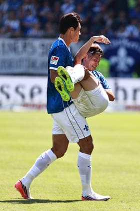 08.08.2026, xtvx, Fussball 2.Bundesliga, SV Darmstadt 98 - Holstein Kiel v.l. Hojae Lee (SV Darmstadt 98) Yosuke Furukawa (SV Darmstadt 98) Portrait (DFL DFB REGULATIONS PROHIBIT ANY USE OF PHOTOGRAPHS as IMAGE SEQUENCES and or QUASI-VIDEO) Darmstadt *** August 8, 2026, xtvx, Soccer 2. Bundesliga, SV Darmstadt 98 Holstein Kiel v l Hojae Lee SV Darmstadt 98 Yosuke Furukawa SV Darmstadt 98 Portrait DFL DFB REGULATIONS PROHIBIT ANY USE OF PHOTOGRAPHS as IMAGE SEQUENCES and or QUASI-VIDEO Darmstadt