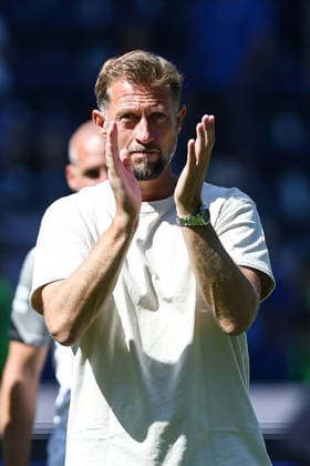 Trainer Lars Kornetka (Eintracht Braunschweig) - 2. Fußball Bundesliga Saison 2026-2027 1. FC Magdeburg vs Eintracht Braunschweig in der Avnet Arena in Magdeburg - Fußball,Mann,Männer,Deutschland,08.08.2026 *** Coach Lars Kornetka, Eintracht Braunschweig 2, Bundesliga, 2026–2027 season, 1. FC Magdeburg vs. Eintracht Braunschweig at the Avnet Arena in Magdeburg; soccer, man, men, Germany, August 8, 2026