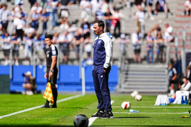 Davide Ancelotti (OSC Lille, Trainer) GER, Hamburger SV vs. OSC Lille, Fußball, Testspiel, Saison 2026 2027, 08.08.2026 GER, Hamburger SV vs. OSC Lille, Fußball, Testspiel, Saison 2026 2027, 08.08.2026 Hamburg *** Davide Ancelotti, OSC Lille, Coach (GER), Hamburger SV vs. OSC Lille, Soccer, Friendly Match, 2026–2027 Season, August 8, 2026 (GER), Hamburger SV vs. OSC Lille, Soccer, Friendly Match, 2026–2027 Season, August 8, 2026, Hamburg Copyright: xEibner-Pressefoto MarcelxvonxFehrnx EP_MFN