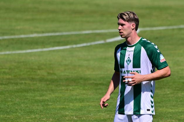 08.08.2026, GER, Freundschaftsspiel SV Werder Bremen vs Paderborn Fussball, Saison 2026 2027), 1.FBL Cedric Itten (Werder Bremen 26); Einzelaktion, Ganzkörper Ganzkoerper Oythe Stadion am Oyther Berg Niedersachsen Deutschland *** August 8, 2026, GER, Friendly Match: SV Werder Bremen vs. Paderborn Soccer, 2026–2027 Season, 1 FBL Cedric Itten Werder Bremen 26 Solo Play, Full-Body Oythe Stadium on Oyther Berg, Lower Saxony, Germany Copyright: xnordphotoxGmbHx xKFOTOx