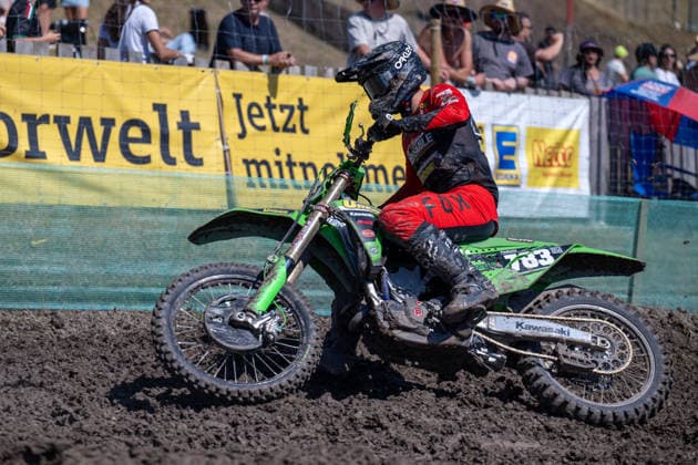 Leo Paukovic (GER). xettx, Deutschland, Gaildorf, 08.08.2026, Int. 61. Gaildorfer ADAC Motocross, 2026, Motocross, MX Masters, Last Chance Rennen, Auf der Wacht *** Leo Paukovic GER xettx, Germany, Gaildorf, August 8, 2026, Int 61 Gaildorf ADAC Motocross, 2026, Motocross, MX Masters, Last Chance Race, Auf der Wacht