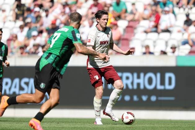 Michael Gregoritsch 11 (FC Augsburg), FC Augsburg vs. US Sassuolo Calcio, Fussball, 1. Bundesliga, Testspiel, Saison 2026 27, 08.08.2026 Augsburg Bayern Deutschland *** Michael Gregoritsch 11 FC Augsburg, FC Augsburg vs. US Sassuolo Calcio, Soccer, Bundesliga 1, Friendly Match, 2026–27 Season, August 8, 2026, Augsburg, Bavaria, Germany Copyright: xkolbert-press ChristianxKolbertx