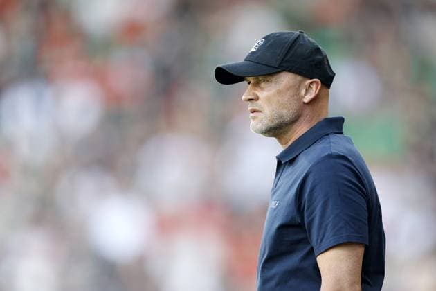 NIJMEGEN - NEC Nijmegen Coach Dick Schreuder during the Dutch Eredivisie match between NEC Nijmegen and Telstar at De Goffert on August 8, 2026 in Nijmegen, the Netherlands. BART STOUTJESDIJK ANP Eredivisie 2026 27 xVIxANPxSportx xxANPxIVx 565086006 originalFilename: 565086006.jpg