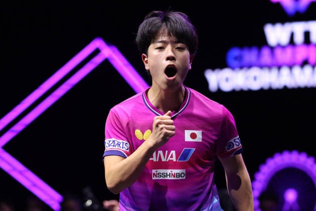Hiroto Shinozuka (JPN), AUGUST 8, 2026 - Table tennis, Tischtennis : WTT Champions Yokohama 2026 Men s Singles Quarter-final at Yokohama BUNTAI, Kanagawa, Japan.  aflo_340367991 YUTAKAx