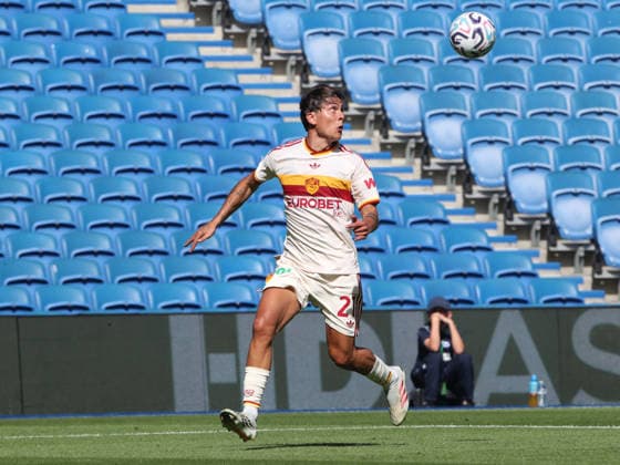 IPA87322272 - August 8, 2026: Brighton vs. AS Roma (Friendly). Sports; Soccer; & xD;Pictured: Dybala& xD; (Photo by Gino Mancini)  Copyright: xGinoxMancini IPAxSportx xx 87322272
