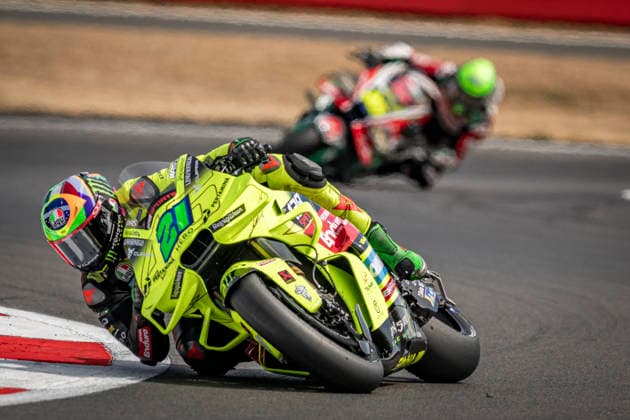 RECORD DATE NOT STATED 8th August 2026; Silverstone Circuit, Northamptonshire, England; 2026 MotoGP Grand Prix of Great Britain, Qualifying Day; Franco Morbidelli of the Pertamina Enduro VR46 Racing Team during the Qualifying session GodfreyxPitt