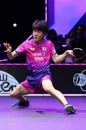 Hiroto Shinozuka (JPN), AUGUST 8, 2026 - Table tennis, Tischtennis : WTT Champions Yokohama 2026 Men s Singles Quarter-final at Yokohama BUNTAI, Kanagawa, Japan.  aflo_340368516 YUTAKAx