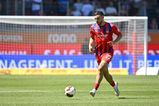 Oualid Mhamdi 1. FC Heidenheim 1846 FCH (22) Aktion am Ball 1. FC Heidenheim 1846 FCH vs VfL Osnabrueck 08.08.2026 DFL REGULATIONS PROHIBIT ANY USE OF PHOTOGRAPHS AS IMAGE SEQUENCES AND OR QUASI-VIDEO 1. FC Heidenheim 1846 FCH vs VfL Osnabrueck *** Oualid Mhamdi 1 FC Heidenheim 1846 FCH 22 Action on the Ball 1 FC Heidenheim 1846 FCH vs. VfL Osnabrück August 8, 2026 DFL regulations prohibit any use of photographs as IMAGE SEQUENCES AND OR QUASI-VIDEO 1 FC Heidenheim 1846 FCH vs. VfL Osnabrück