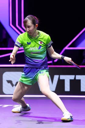 Hina Hayata (JPN), AUGUST 8, 2026 - Table tennis, Tischtennis : WTT Champions Yokohama 2026 Women s Singles Quarter-final at Yokohama BUNTAI, Kanagawa, Japan.  aflo_340372498 YUTAKAx
