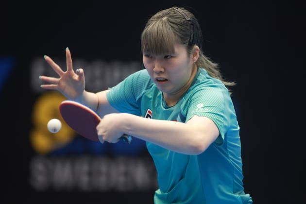 2026 WTT Europe Smash - Sweden - Qualifications Day 1 Su Tsz Tung of Hong Kong competes against Sibel Altinkaya of Turkey during the Women s Singles Qualifying Round 1 at the 2026 Europe Smash in Malmo, Sweden, on August 8, 2026. Malmo Sweden  Copyright: xRemyxGrosx originalFilename:gros-2026euro260808_np6eT.jpg