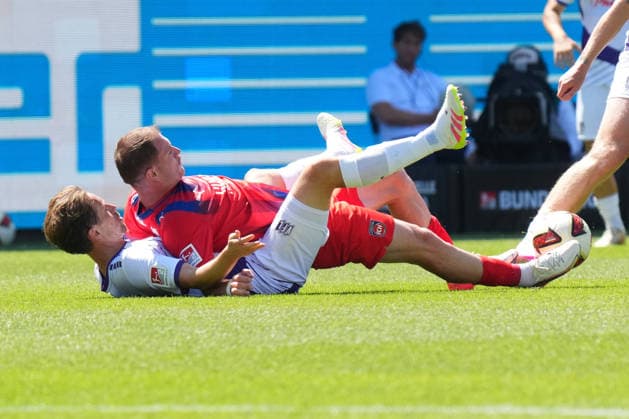 2. BL, 1. Spieltag, Saison 2026 27, FC Heidenheim - VfL Osnabrueck Budu Zivzivadze (FC Heidenheim) - FC Heidenheim - VFL Osnabrück 2. BL, 1. Spieltag, Saison 2026 27, FC Heidenheim - VfL Osnabrueck Deutschland, Heidenheim, Voith Arena, 08.08.2026 *** 2. Bundesliga, Matchday 1, 2026–27 Season, FC Heidenheim vs. VfL Osnabrück, Budu Zivzivadze, FC Heidenheim, FC Heidenheim vs. VfL Osnabrück, 2. Bundesliga, Matchday 1, 2026–27 Season, FC Heidenheim vs. VfL Osnabrück, Germany, Heidenheim, Voith Arena, August 8, 2026 SP_GHR