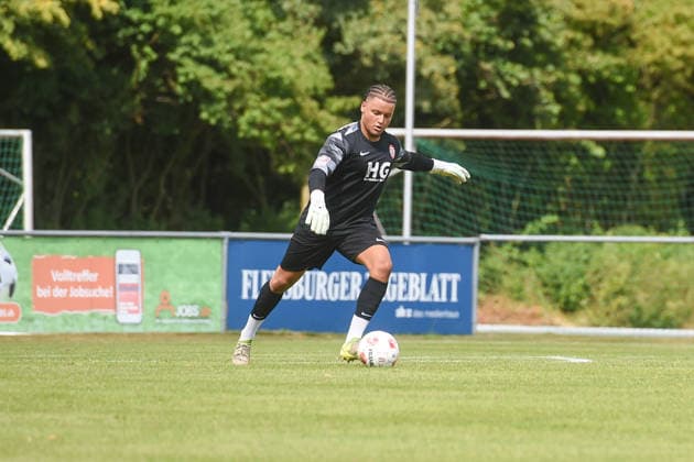 Fußball I Herren I Saison 2026-2027 I Regionalliga Nord I 2. Spieltag I SC Weiche Flensburg 08 - Eimsbütteler TV I 08.08.2026 Max Wendt (1, Eimsbütteler TV) *** Soccer I Men s Team I 2026–2027 Season I Regionalliga Nord I Matchday 2 I SC Weiche Flensburg 08 vs. Eimsbütteler TV I August 8, 2026 Max Wendt 1, Eimsbütteler TV Copyright: xLobeca JanxKirschnerx