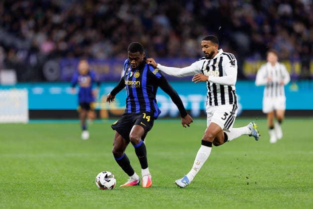 August 8, 2026, Perth, Wa, Australia: Ange-Yoan Bonny during the Calcio Italiano match between Juventus FC and Internazionale FC at Optus Stadium in Perth. Juventus FC V Internazionale FC Ã¢â‚¬ Calcio Italiano Perth  - ZUMAc318 20260808_znp_c318_029 Copyright: xJohnxCarusix