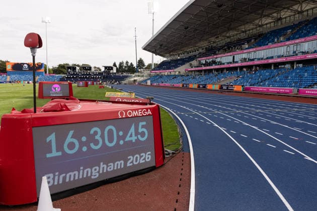2026 European Athletics Championships Previews, Alexander Stadium, Birmingham 9 8 2026 A general view of Alexander Stadium ahead of the 2026 European Athletics Championships A general view of Alexander Stadium ahead of the 2026 European Athletics Championships 9 8 2026  Copyright: xx 0U6A3109 copy
