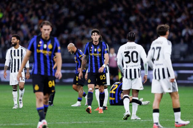 August 8, 2026, Perth, Wa, Australia: Alessandro Bastoni during the Calcio Italiano match between Juventus FC and Internazionale FC at Optus Stadium in Perth. Juventus FC V Internazionale FC Ã¢â‚¬ Calcio Italiano Perth  - ZUMAc318 20260808_znp_c318_046 Copyright: xJohnxCarusix