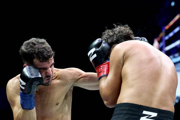 Zuffa Boxing 10, 3Arena, Dublin 8 8 2026 Juan Manuel Moriel and Patrick O™Connor Juan Manuel Moriel and Patrick O™Connor 8 8 2026  Copyright: xx NE1L1391