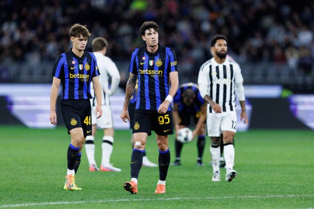 August 8, 2026, Perth, Wa, Australia: Alessandro Bastoni during the Calcio Italiano match between Juventus FC and Internazionale FC at Optus Stadium in Perth. Perth Australia - ZUMAc318 20260808_znp_c318_043 Copyright: xJohnxCarusix