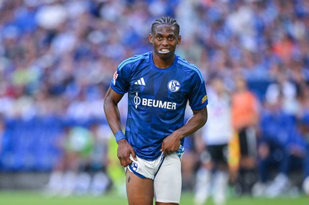08.08.2026, Fussball, Saison 2026 2027, Testspiel, FC Schalke 04 - Atalanta Bergamo, Junior Adamu (FC Schalke 04) xRHR-FOTO YYx *** August 8, 2026, Soccer, 2026–2027 Season, Friendly Match, FC Schalke 04 vs. Atalanta Bergamo, Junior Adamu, FC Schalke 04 xRHR PHOTO YYx Copyright: KROEGER RHR-FOTOx RHR-FOTO YY