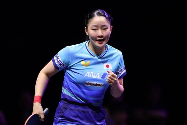 Miwa Harimoto (JPN), AUGUST 8, 2026 - Table tennis, Tischtennis : WTT Champions Yokohama 2026 Women s Singles Quarter-final at Yokohama BUNTAI, Kanagawa, Japan.  aflo_340380254 YUTAKAx
