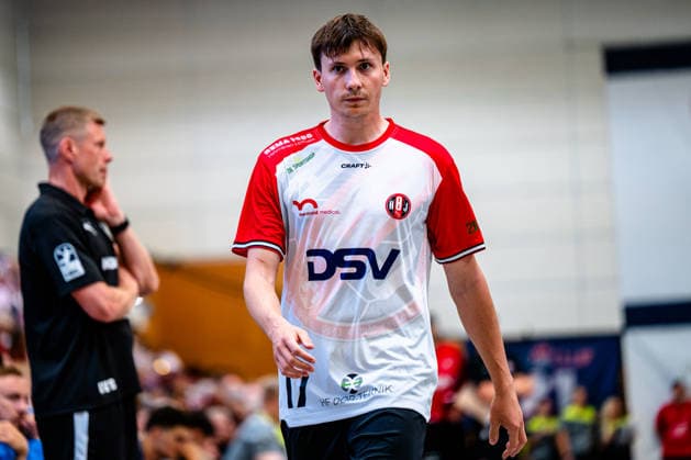 08.08.2026, xdobgx, Handball Heide-Cup 2026, VfL Gummersbach - HOJ Elite v.l. Marius Ptak (HoJ Elite, 17) Portrait, Portraet, Einzelbild Schneverdingen *** August 8, 2026, xdobgx, Handball Heide Cup 2026, VfL Gummersbach HOJ Elite vs. Marius Ptak HoJ Elite, 17 Portrait, Portrait, Single Image Schneverdingen