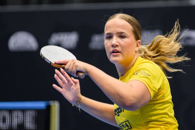 260808 Alice Nilsson of Sweden during a qualifications Table tennis, Tischtennis match at the WTT Europe Smash on August 8, 2026 in Malmö. Photo: Mathilda Schuler BILDBYRAN kod MA MA1012 bordtennis table tennis pingis wtt grand smash bbeng sweden sverige *** 260808 Alice Nilsson of Sweden during a table tennis qualifying match at the WTT Europe Smash on August 8, 2026, in Malmö. Photo by Mathilda Schuler. BILDBYRAN code MA MA1012 table tennis pingis WTT Grand Smash BBENG Sweden  Copyright: MATHILDAxSCHULER BB260808MA037