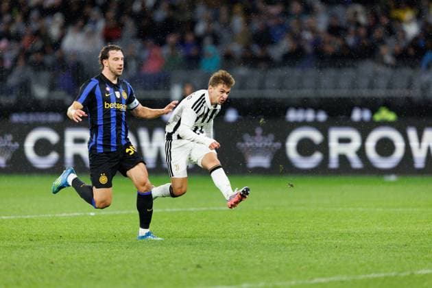 August 8, 2026, Perth, Wa, Australia: Francisco Conceicao during the Calcio Italiano match between Juventus FC and Internazionale FC at Optus Stadium in Perth. Perth Australia - ZUMAc318 20260808_znp_c318_075 Copyright: xJohnxCarusix