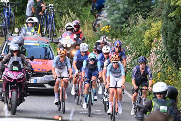 08-08-2026 Tour De Pologne; Tappa 06 Bukovina Resort - Bukovina Tatrzanska; 2026, Net Company - Ineos; 2026, Pinarello - Q36.5; Sheffield, Magnus; Watson, Samuel; Calzoni, Walter; Sciana Bukovina; 