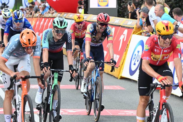 08-08-2026 Tour De Pologne; Tappa 06 Bukovina Resort - Bukovina Tatrzanska; 2026, Decathlon - Cma Cgm; 2026, Soudal - Quick Step; Lapeira, Paul; Schachmann, Maximilian; Bukovina Tatrzanska; 