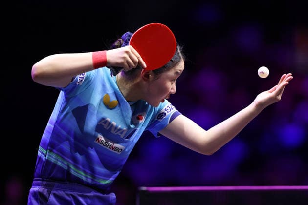 Miwa Harimoto (JPN), AUGUST 8, 2026 - Table tennis, Tischtennis : WTT Champions Yokohama 2026 Women s Singles Quarter-final at Yokohama BUNTAI, Kanagawa, Japan.  aflo_340382723 YUTAKAx