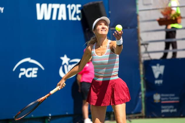 WARSZAWA 08.08.2026 TURNIEJ WTA, Tennis Damen 125 WARSAW T-MOBILE POLISH OPEN - MECZ POKAZOWY GWIAZD--- TENNIS TOURNAMENT WTA 125 WARSAW T-MOBILE POLISH OPEN - SHOW CELEBRITY GAME JOANNA KORONIEWSKA FOT. ANNA KLEPACZKO FOTOPYK NEWSPIX.PL --- newspix.pl 
