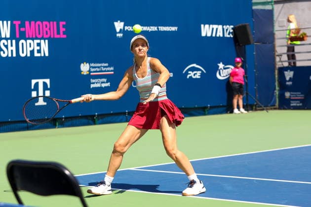 WARSZAWA 08.08.2026 TURNIEJ WTA, Tennis Damen 125 WARSAW T-MOBILE POLISH OPEN - MECZ POKAZOWY GWIAZD--- TENNIS TOURNAMENT WTA 125 WARSAW T-MOBILE POLISH OPEN - SHOW CELEBRITY GAME JOANNA KORONIEWSKA FOT. ANNA KLEPACZKO FOTOPYK NEWSPIX.PL --- newspix.pl 