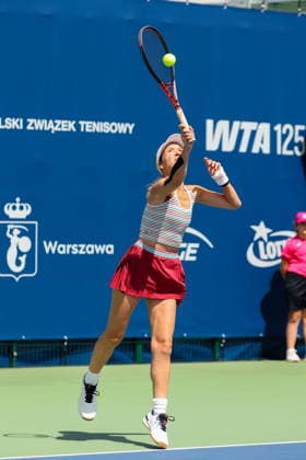 WARSZAWA 08.08.2026 TURNIEJ WTA, Tennis Damen 125 WARSAW T-MOBILE POLISH OPEN - MECZ POKAZOWY GWIAZD--- TENNIS TOURNAMENT WTA 125 WARSAW T-MOBILE POLISH OPEN - SHOW CELEBRITY GAME JOANNA KORONIEWSKA FOT. ANNA KLEPACZKO FOTOPYK NEWSPIX.PL --- newspix.pl 