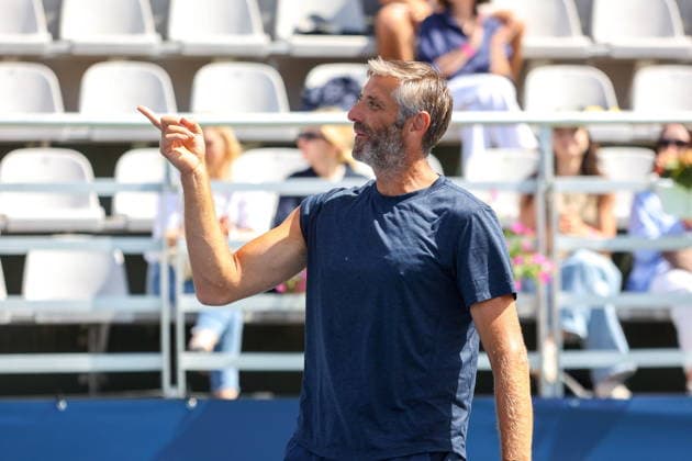 WARSZAWA 08.08.2026 TURNIEJ WTA, Tennis Damen 125 WARSAW T-MOBILE POLISH OPEN - MECZ POKAZOWY GWIAZD--- TENNIS TOURNAMENT WTA 125 WARSAW T-MOBILE POLISH OPEN - SHOW CELEBRITY GAME MACIEJ DOWBOR FOT. ANNA KLEPACZKO FOTOPYK NEWSPIX.PL --- newspix.pl 