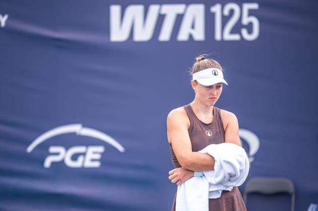Warszawa 08.08.2026. Tennis. WTA, Tennis Damen 125 Warsaw T-Mobile Polish Open, day 7, Warsaw, Poland --- Tenis. Turniej WTA 125 Warsaw T-Mobile Polish Open, dzien 7, Warszawa Persons shown : Gabriela Knutson Fot. Kai Taller Arena Akcji NEWSPIX.PL --- newspix.pl 