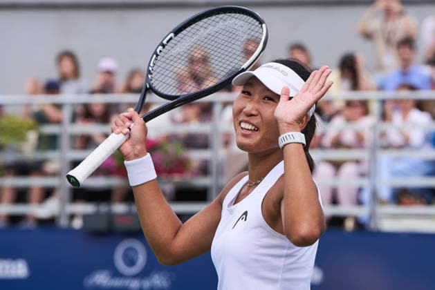 Warszawa 08.08.2026. Tennis. WTA, Tennis Damen 125 Warsaw T-Mobile Polish Open, single final, Warsaw, Poland --- Tenis. Turniej WTA 125 Warsaw T-Mobile Polish Open, final singla kobiet, Warszawa Persons shown : Caroline Young Suh Lee (USA) Fot. Dominika Chmura Arena Akcji NEWSPIX.PL --- newspix.pl 