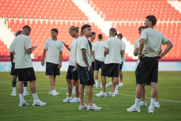 ESP: RCD Mallorca vs Elversberg Pre Season match 2026 2027 Squad of Elversberg during Pre Season match between RCD Mallorca and Elversberg played at Estadio de Son Moix, on August 08, 2026 Palma de Mallorca, Spain. Palma de Mallorca Spain Football *** ESP RCD Mallorca vs. Elversberg, 2026–2027 Preseason Match: Elversberg s Roster for the preseason match between RCD Mallorca and Elversberg, played at Estadio de Son Moix on August 8, 2026, in Palma de Mallorca, Spain. Palma de Mallorca, Spain. Soccer Copyright: xNandoxTorresx