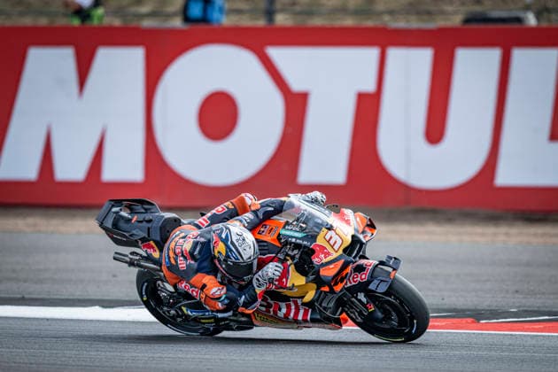 RECORD DATE NOT STATED 8th August 2026; Silverstone Circuit, Northamptonshire, England; 2026 MotoGP Grand Prix of Great Britain, Qualifying Day; Pedro Acosta of the Red Bull KTM Factory Racing Team during the Tissot sprint race GodfreyxPitt
