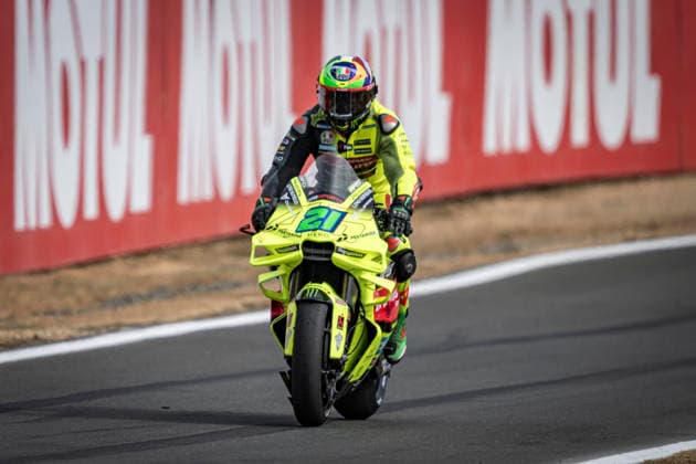 RECORD DATE NOT STATED 8th August 2026; Silverstone Circuit, Northamptonshire, England; 2026 MotoGP Grand Prix of Great Britain, Qualifying Day; Franco Morbidelli of the Pertamina Enduro VR46 Racing Team GodfreyxPitt