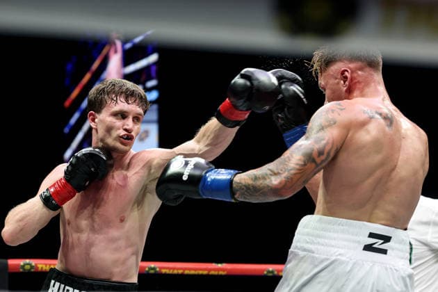 Zuffa Boxing 10, 3Arena, Dublin 8 8 2026 Sam Hickey and Brad Axe Sam Hickey and Brad Axe 8 8 2026  Copyright: xx NE1L6168