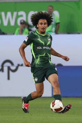 08.08.2026, xgox, Fussball, 2. Bundesliga, VfL Wolfsburg - 1. FC Kaiserslautern v.l. Mathys Angely (Wolfsburg, 22) Freisteller, Einzelbild, Ganzkoerper, single frame (DFL DFB REGULATIONS PROHIBIT ANY USE OF PHOTOGRAPHS as IMAGE SEQUENCES and or QUASI-VIDEO) Wolfsburg *** August 8, 2026, xgox, Soccer, 2. Bundesliga, VfL Wolfsburg 1 FC Kaiserslautern v l Mathys Angely Wolfsburg, 22 cutouts, single frame, full body, single frame DFL DFB REGULATIONS PROHIBIT ANY USE OF PHOTOGRAPHS as IMAGE SEQUENCES and or QUASI-VIDEO Wolfsburg