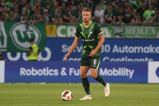 08.08.2026, xgox, Fussball, 2. Bundesliga, VfL Wolfsburg - 1. FC Kaiserslautern v.l. Hauke Wahl (Wolfsburg, 6) Freisteller, Einzelbild, Ganzkoerper, single frame (DFL DFB REGULATIONS PROHIBIT ANY USE OF PHOTOGRAPHS as IMAGE SEQUENCES and or QUASI-VIDEO) Wolfsburg *** August 8, 2026, xgox, Soccer, 2. Bundesliga, VfL Wolfsburg 1 FC Kaiserslautern v l Hauke Wahl Wolfsburg, 6 cutouts, single frame, full body, single frame DFL DFB REGULATIONS PROHIBIT ANY USE OF PHOTOGRAPHS as IMAGE SEQUENCES and or QUASI-VIDEO Wolfsburg