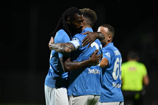 SSC Napoli v Celta Vigo - Pre-Season Friendly Giovanni Di Lorenzo of S.S.C. Napoli celebrates after scoring the goal of 1-0 during a pre-season friendly match between S.S.C. Napoli and Real Club Celta de Vigo, at the Teofilo Patini Stadium on August 8, 2026 in Castel di Sangro, Italy. Castel di Sangro Italy Italy  Copyright: xDomenicoxCippitellix originalFilename:cippitelli-sscnapol260808_np491.jpg