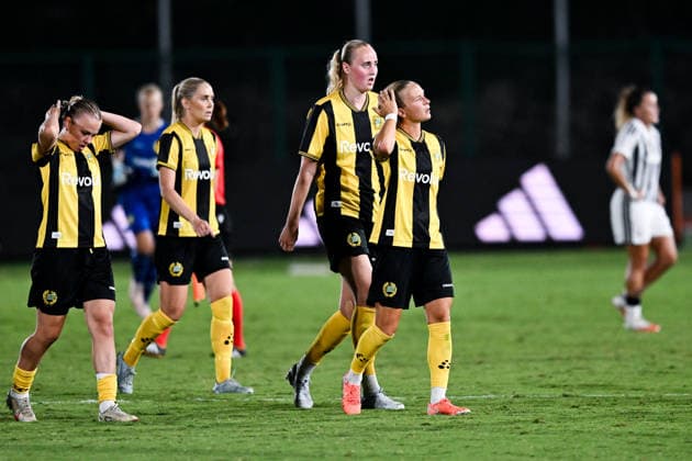 260808 Players of Hammarby during the Women s Champions League qualifying match between Juventus and Hammarby on August 8, 2026 in Turin. Photo: Daniele Buffa BILDBYRAN COP 18 XY0123 fotboll football soccer fotball uefa womens champions league juventus hammarby dam bbeng *** August 8, 2026: Hammarby players during the Women’s Champions League qualifying match between Juventus and Hammarby on August 8, 2026 in Turin. Photo by Daniele Buffa, BILDBYRAN COP 18 XY0123 soccer football UEFA Women s Champions League Juventus Hammarby women s team  Copyright: DANIELExBUFFA BB260808BB651